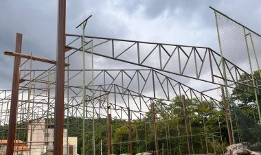 Quadra Society do bairro Niterói começa a receber estrutura em São Gonçalo