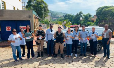 PM faz blitz educativa em Rio Piracicaba