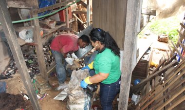 Prefeitura realiza mutirão de limpeza no Santa Bárbara em dia D de Combate à Dengue