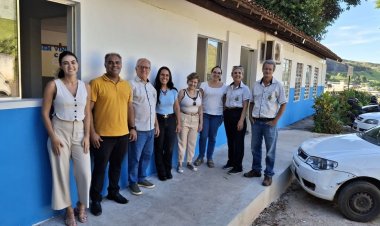 Dr. Laércio vistoria obras de reforma da UBS Novo Cruzeiro e do CSU Loanda