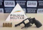 Homem é preso por manter companheira em cárcere privado e portar arma ilegal em Barão de Cocais