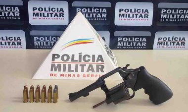 Homem é preso por manter companheira em cárcere privado e portar arma ilegal em Barão de Cocais