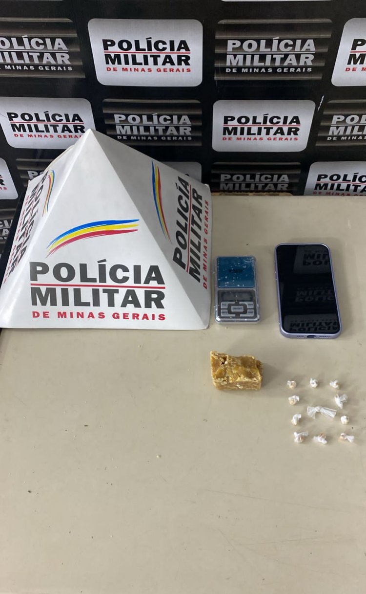 João Monlevade: Polícia Militar prende casal por tráfico de drogas no Cruzeiro Celeste