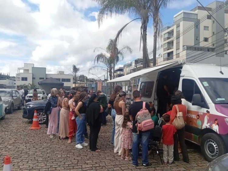 Vacimóvel continua percorrendo João Monlevade com campanha de vacinação