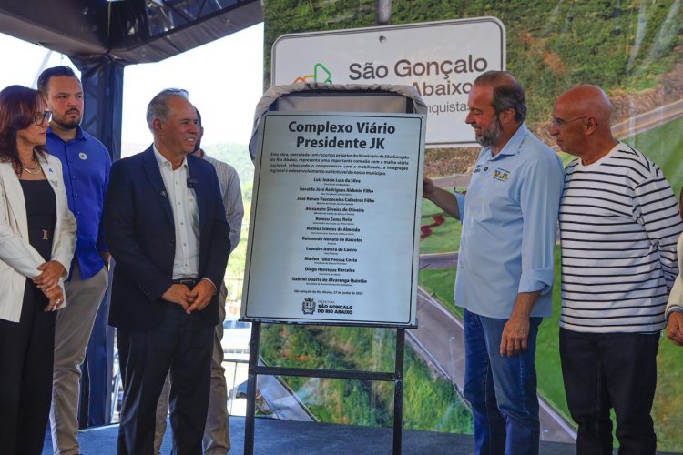São Gonçalo do Rio Abaixo inaugura novo trevo da BR-381 em obra histórica de R$ 50 milhões