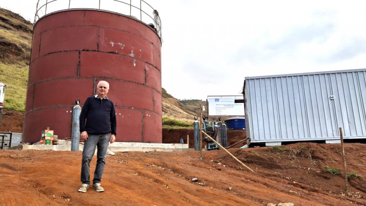 João Monlevade avança na construção de novo reservatório de água no Estrela Dalva