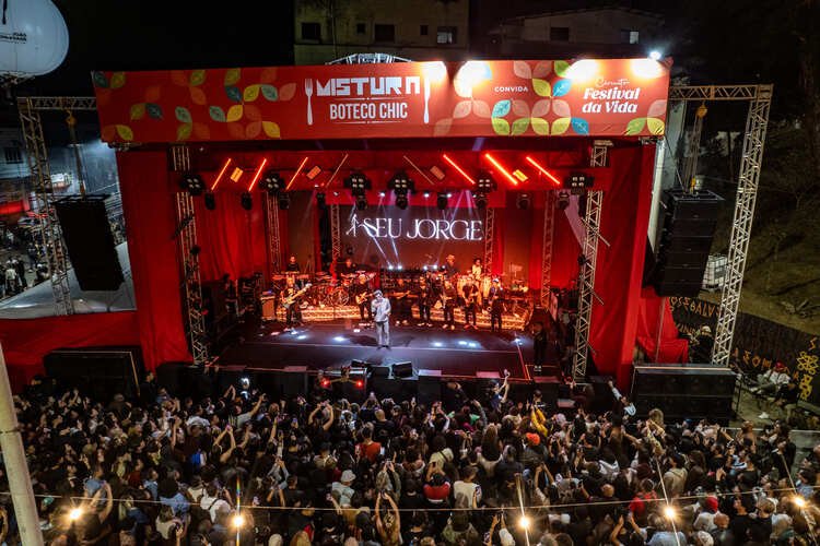 Festival Mistura 2025 consolida João Monlevade como polo cultural com show histórico de Seu Jorge