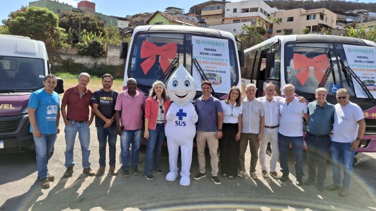 Prefeito Dr. Laércio entrega veículos do Cismepi e reforça compromisso com a saúde regional