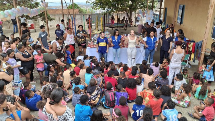 Evento “Para a Alegria das Crianças” leva diversão, saúde e solidariedade ao bairro Nova Monlevade