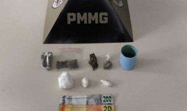 Polícia Militar Prende Autor e Apreende Drogas em João Monlevade