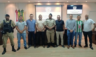 Câmara de São Gonçalo recebe Polícia Militar para apresentação de dados criminais dos últimos 10 anos