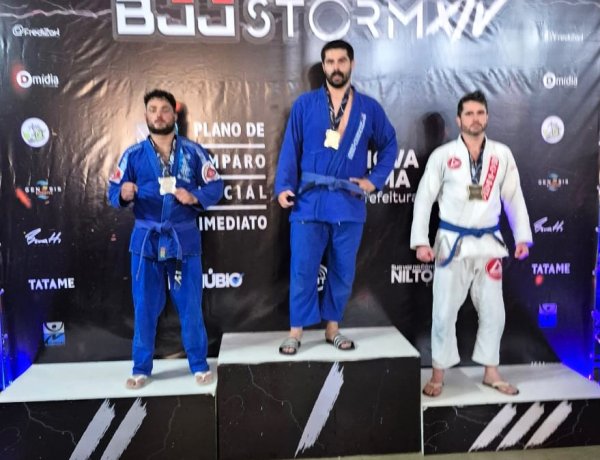 Atletas de São Gonçalo se destacam no BJJ Storm XIV