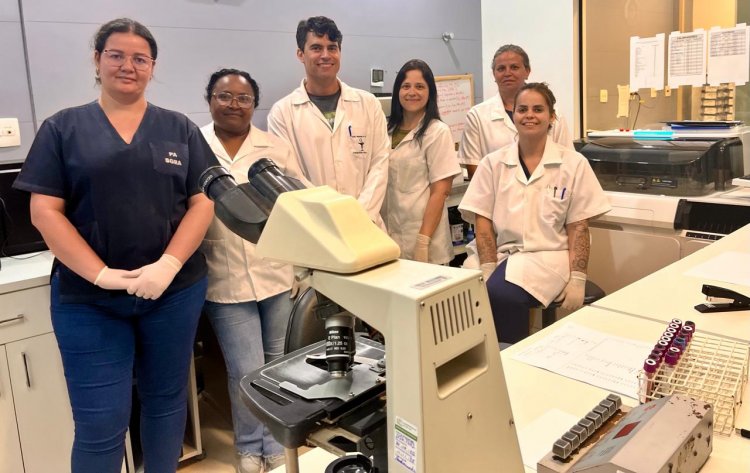 Laboratório Municipal de São Gonçalo do Rio Abaixo recebe classificação “Excelente” em avaliação nacional de qualidade