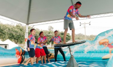 Mais de mil jovens participam da Colônia de Férias e Circuito Radical em São Gonçalo