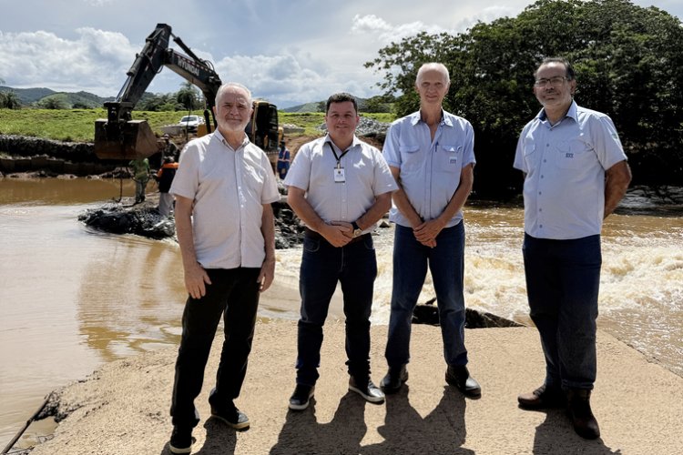 Barragem de captação passa por reforço após aumento das chuvas