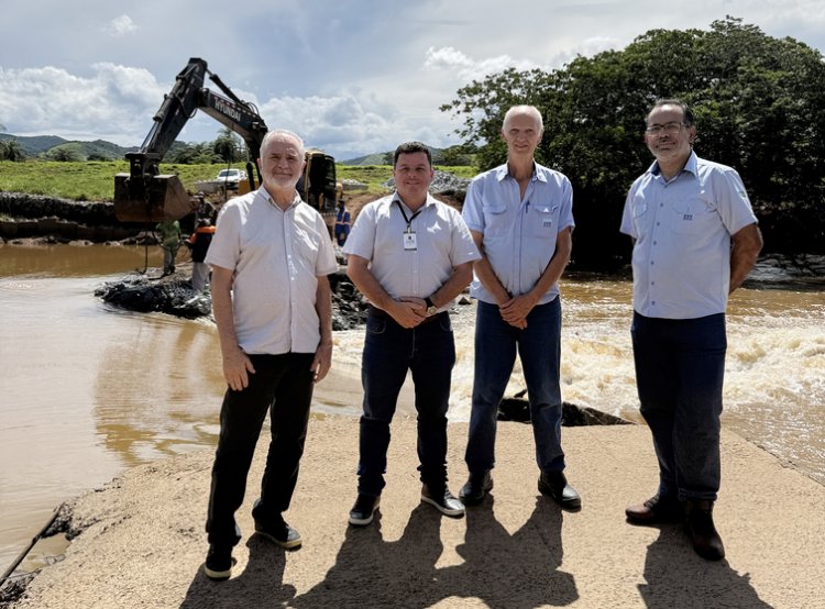 Barragem de captação passa por reforço após aumento das chuvas