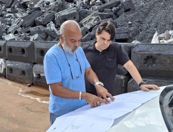 Novo Secretário vistoria Distrito Industrial de João Monlevade