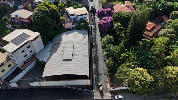 Prefeitura conclui asfaltamento de ruas no bairro Ernestina Graciana