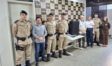 Prefeitura entrega equipamentos de sonorização para atividades do Proerd em João Monlevade